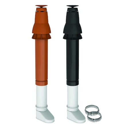 3 In. Diameter Vertical Termination Kit Without Adapters—Terra Cotta